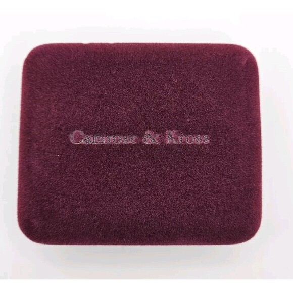 Camrose & Kross Jacqueline Kennedy Pin Brooch Faux Emerald, Pearl & Crystals - Picture 12 of 12